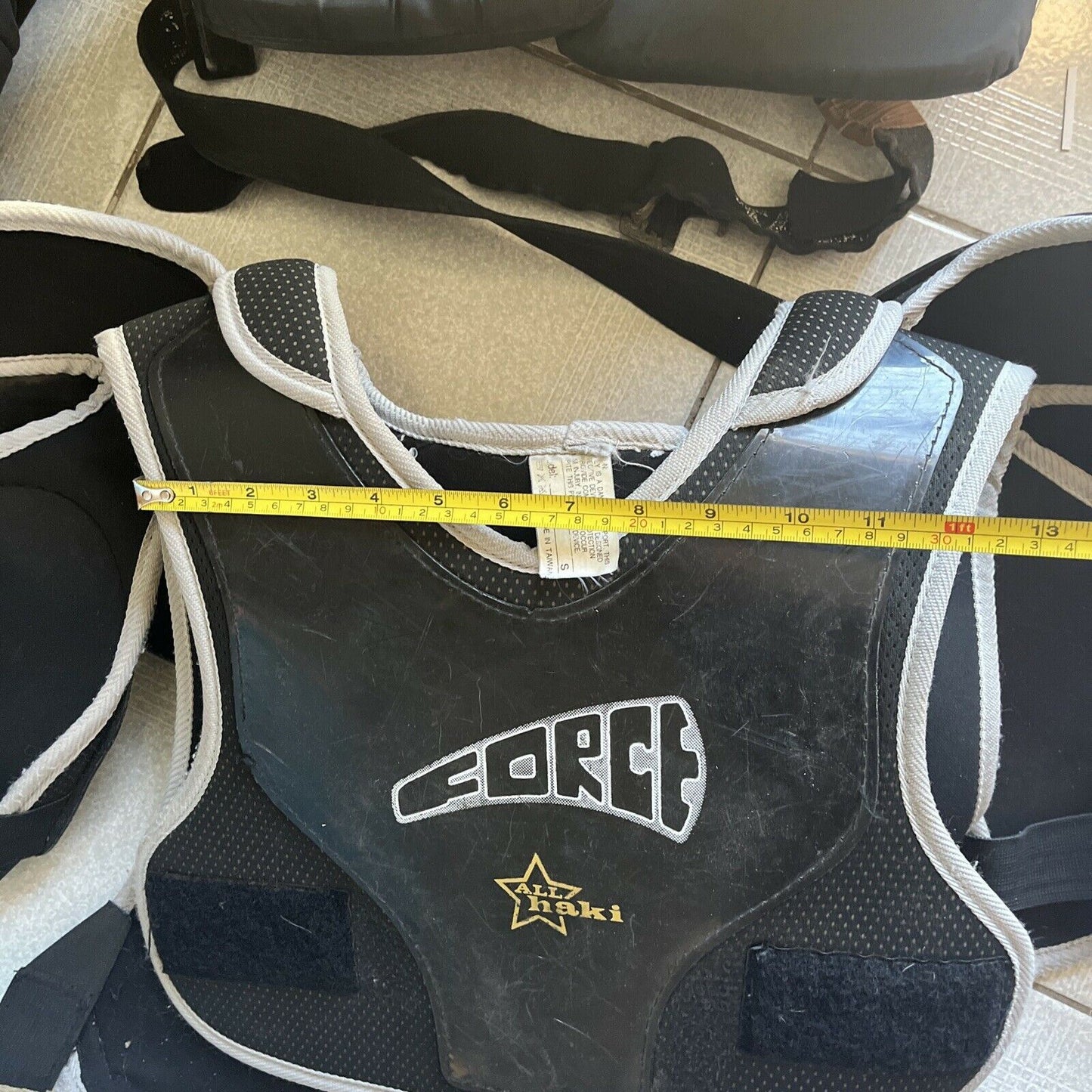 Ice Hockey Tackla Pants, All Haki Force Chest S, Tag Pro 300 Shoulder  X-large
