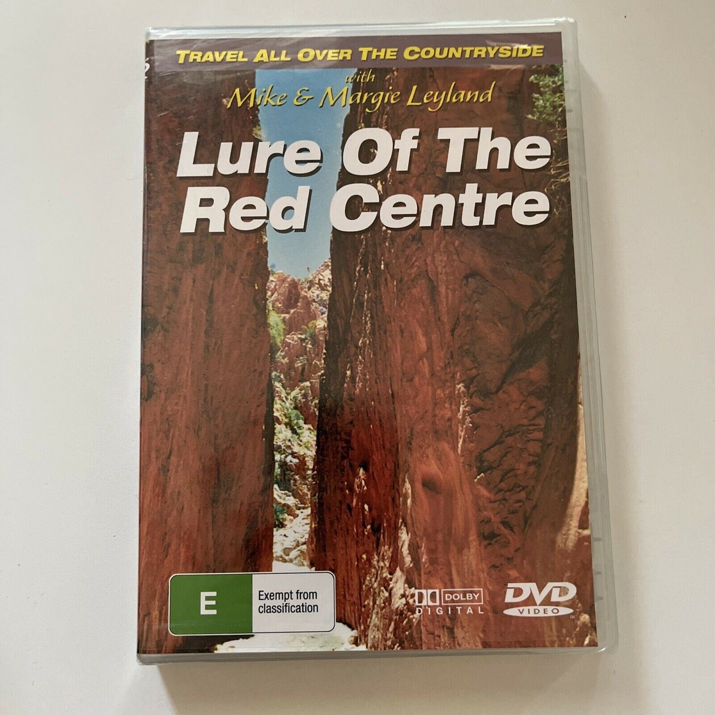 *New Sealed* Lure Of The Red Centre (DVD)  Mike & Margie Leyland. All Regions
