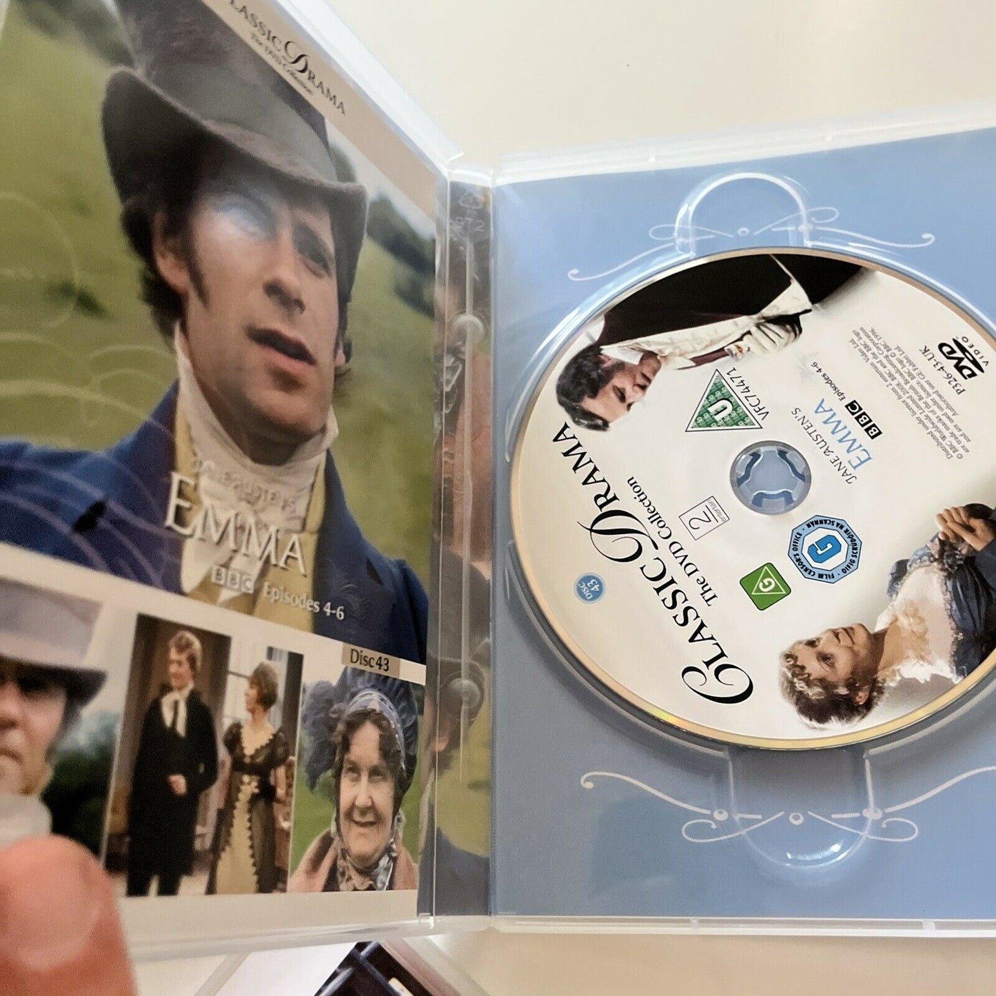 Jane Austen's: Emma (DVD, 1972, 2-Disc) BBC Region 4&2