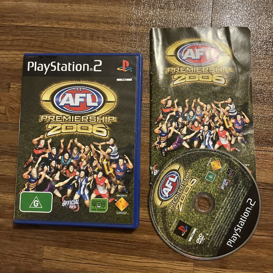 AFL Premiership 2006 - PS2 Playstation 2 -With Manual