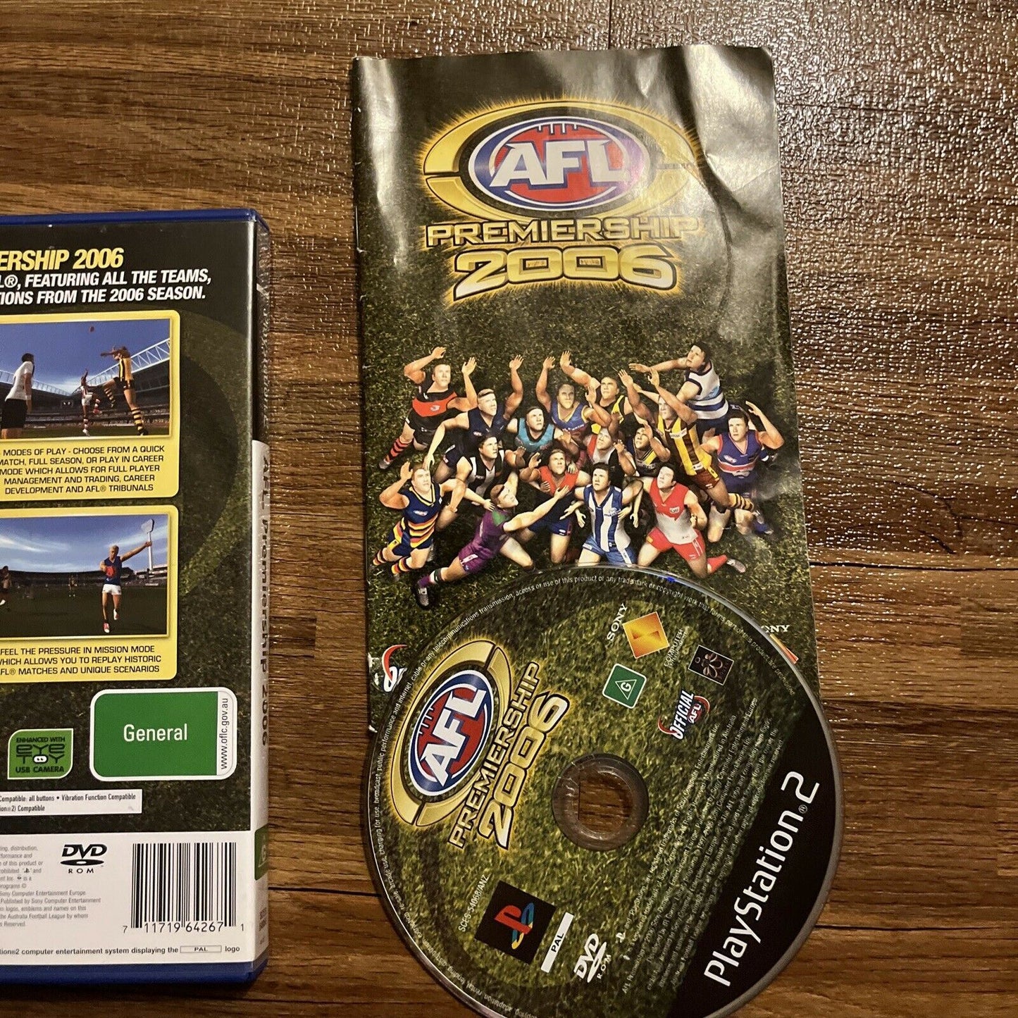 AFL Premiership 2006 - PS2 Playstation 2 -With Manual