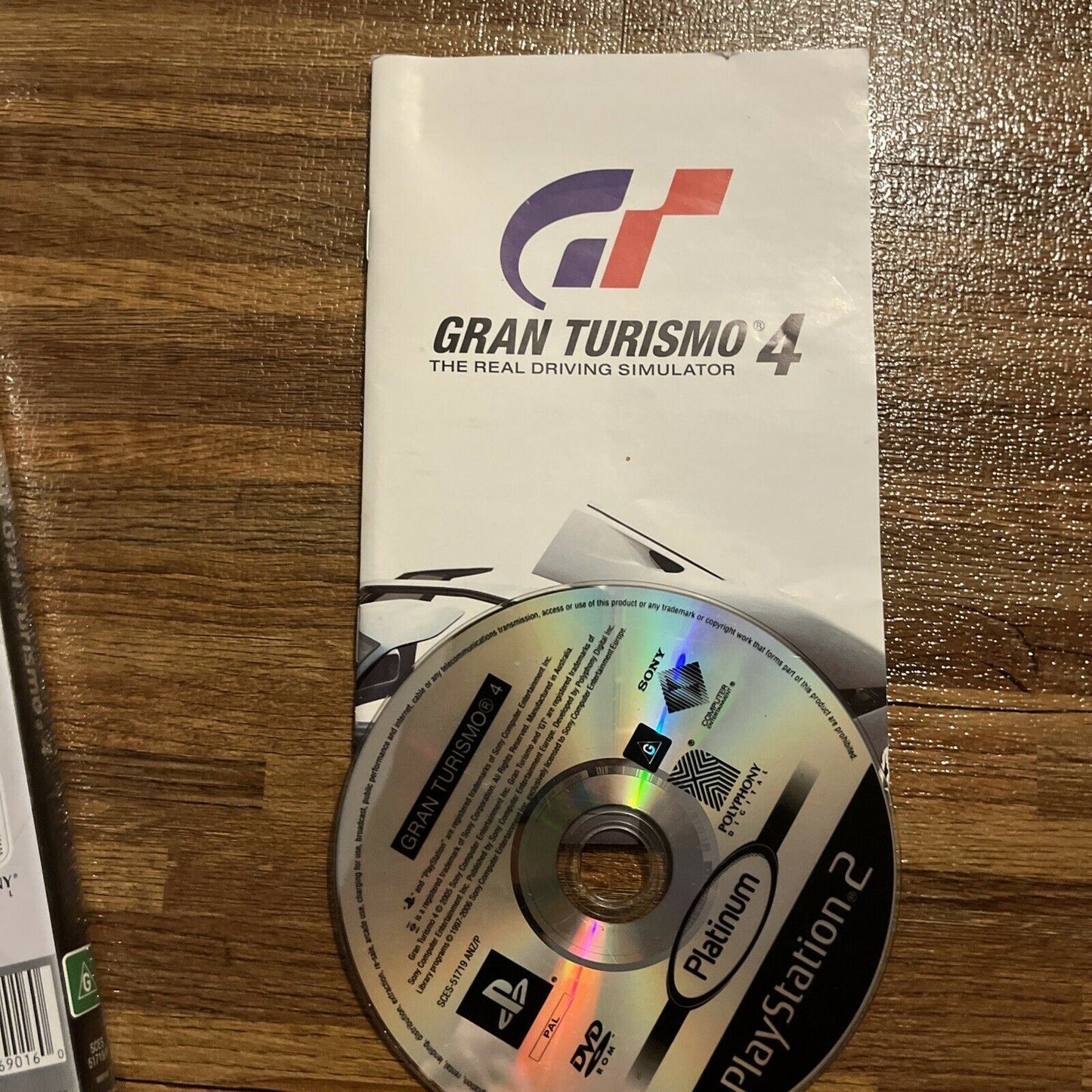 Gran Turismo 4 PS2 PlayStation 2 Game + Manual PAL