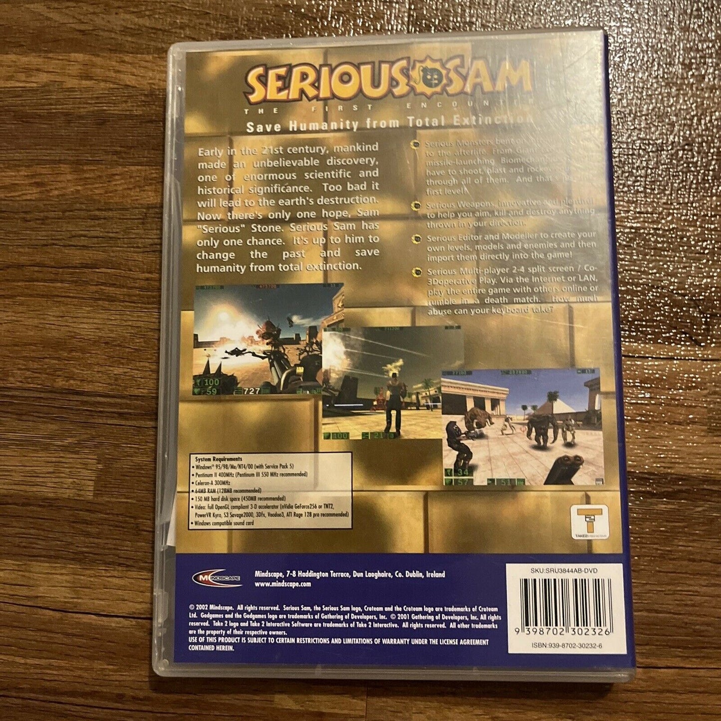 Serious Sam PC CDROM