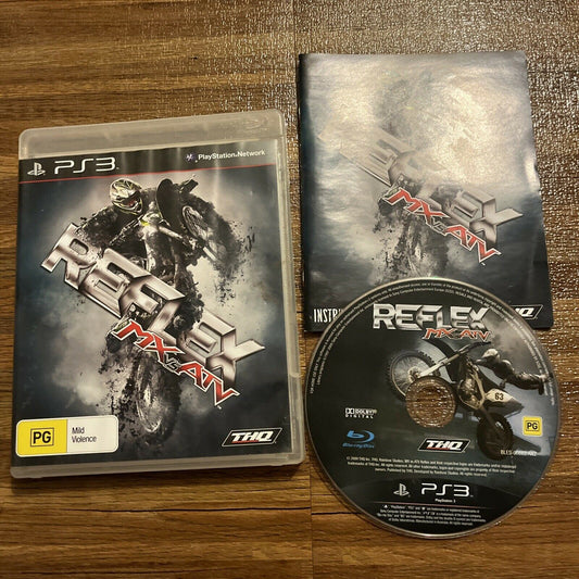 MX vs ATV: Reflex for Sony PS3 / PlayStation 3 With Manual