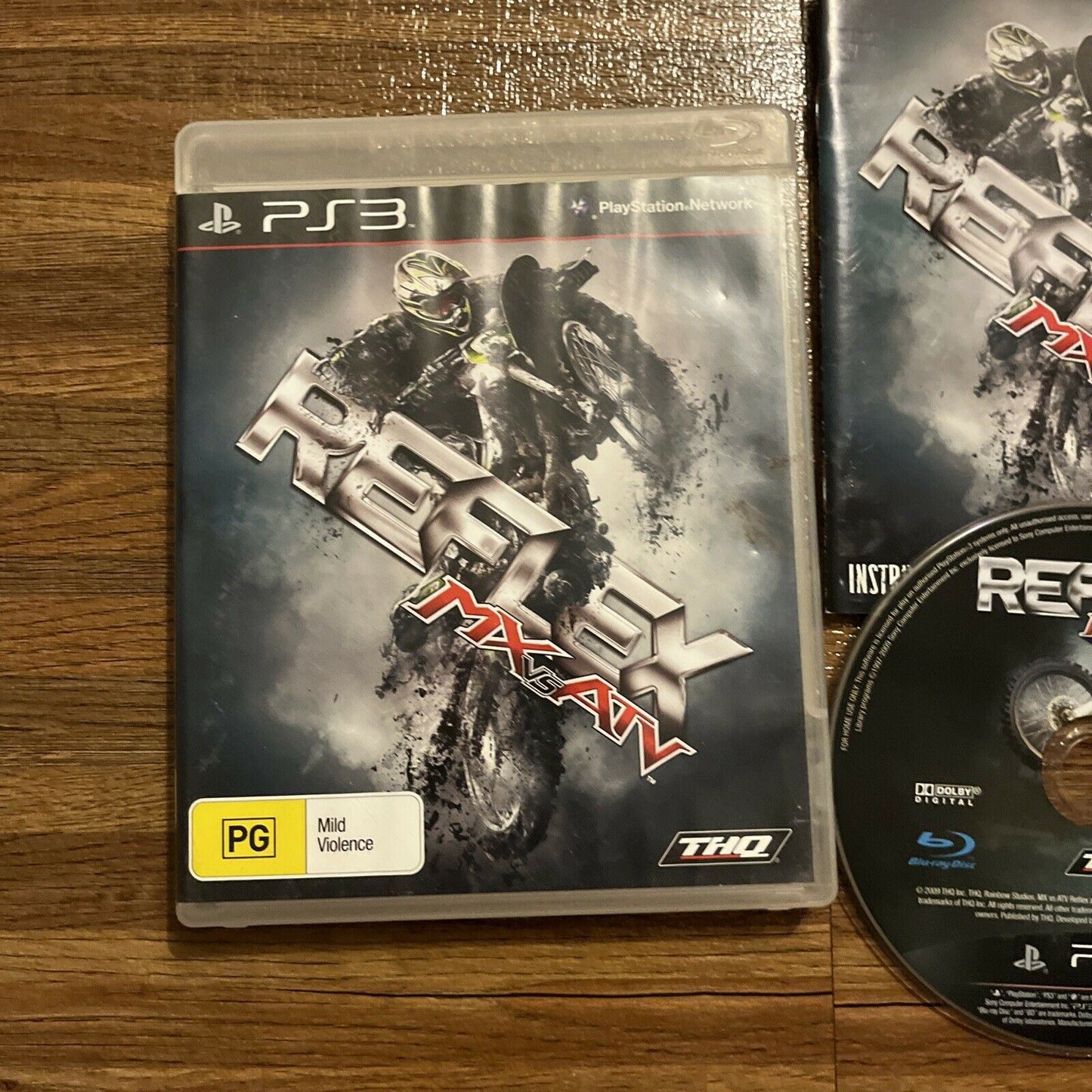 MX vs ATV: Reflex for Sony PS3 / PlayStation 3 With Manual