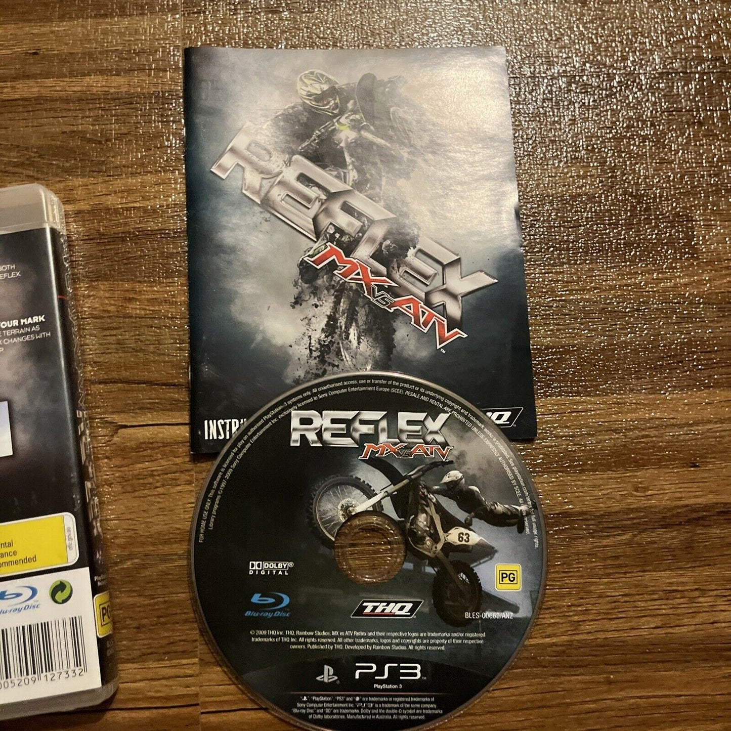 MX vs ATV: Reflex for Sony PS3 / PlayStation 3 With Manual