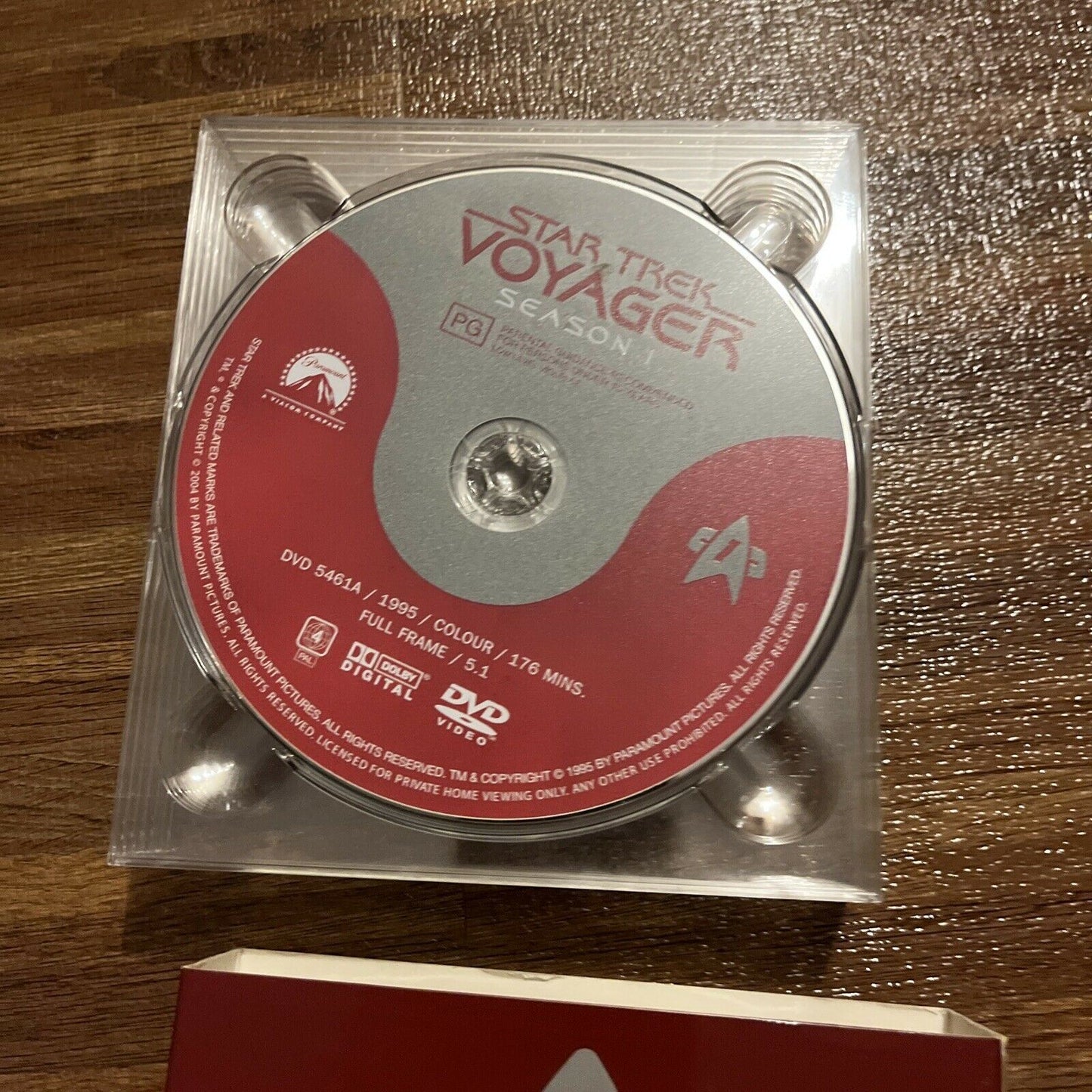 Star Trek Voyager : Season 1 Collector Case Edition (DVD, 1995, 6-Disc) Region 4
