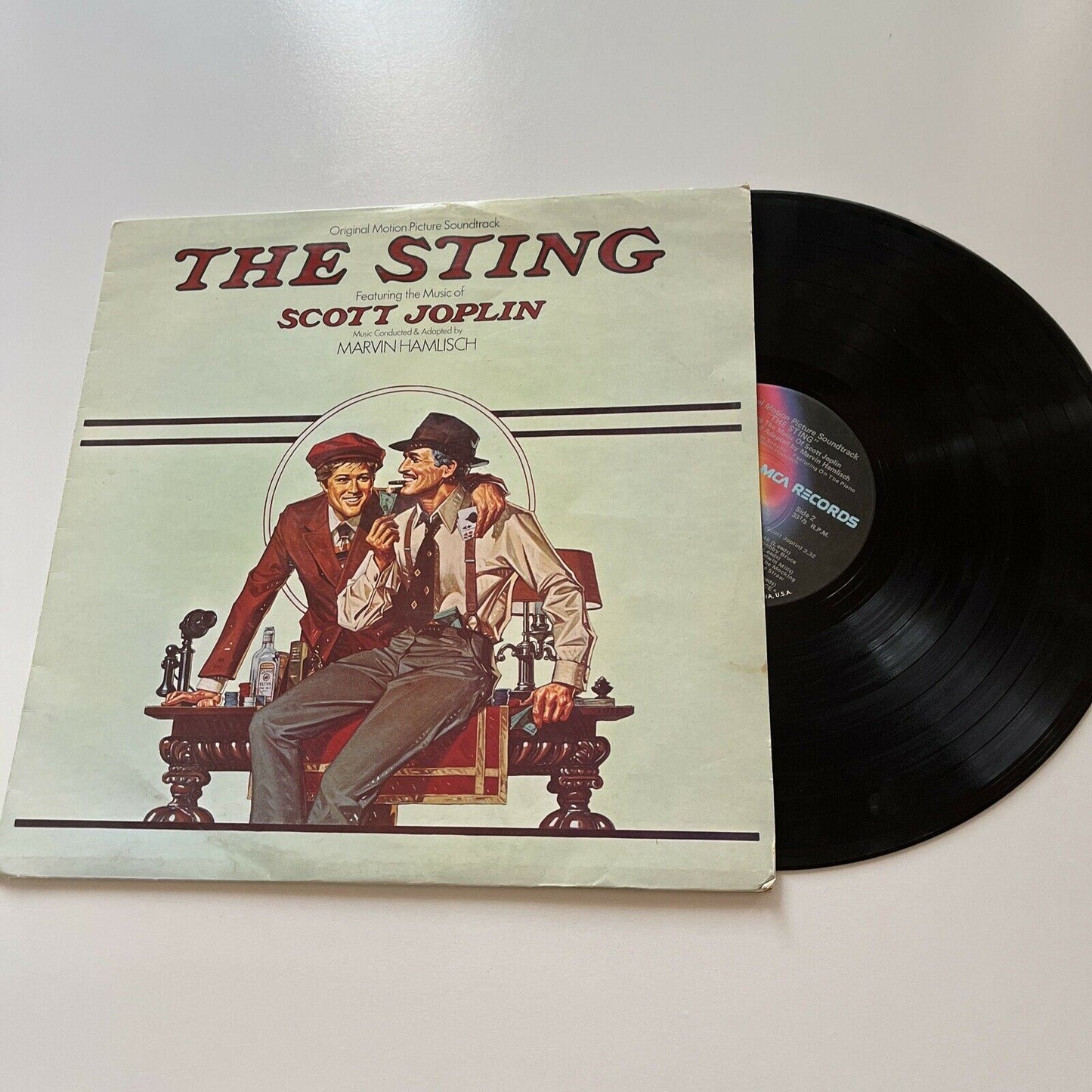 The Sting - Original Motion Picture Soundtrack - LP Vinyl Record Album