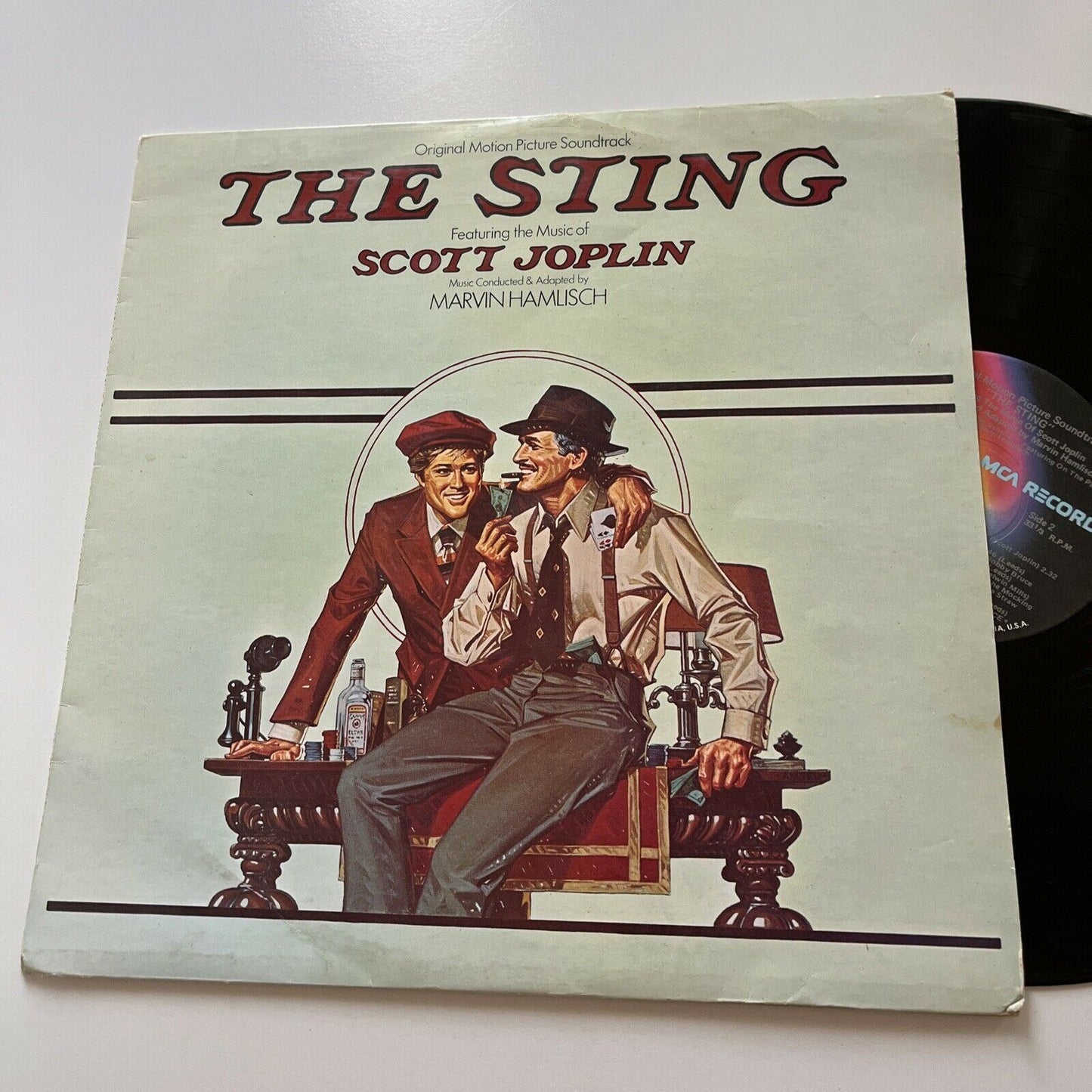 The Sting - Original Motion Picture Soundtrack - LP Vinyl Record Album