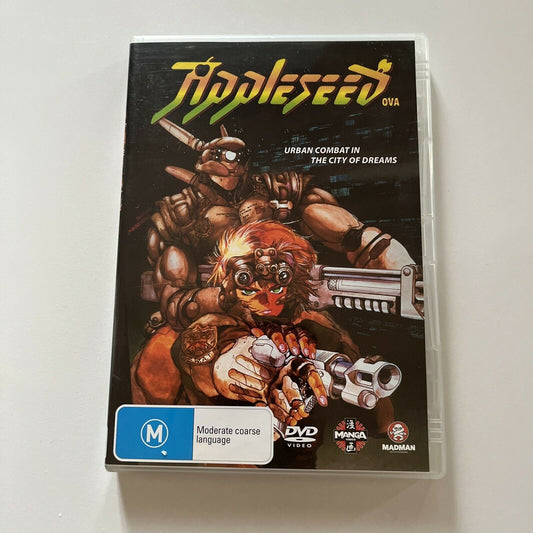 Appleseed Ova (DVD, 1994) Kazuyoshi Katayama. Japanese Anime Region 4