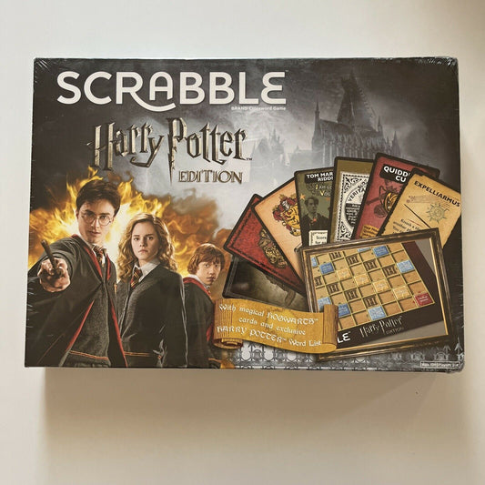 *New Sealed* SCRABBLE Harry Potter Edition Board Game