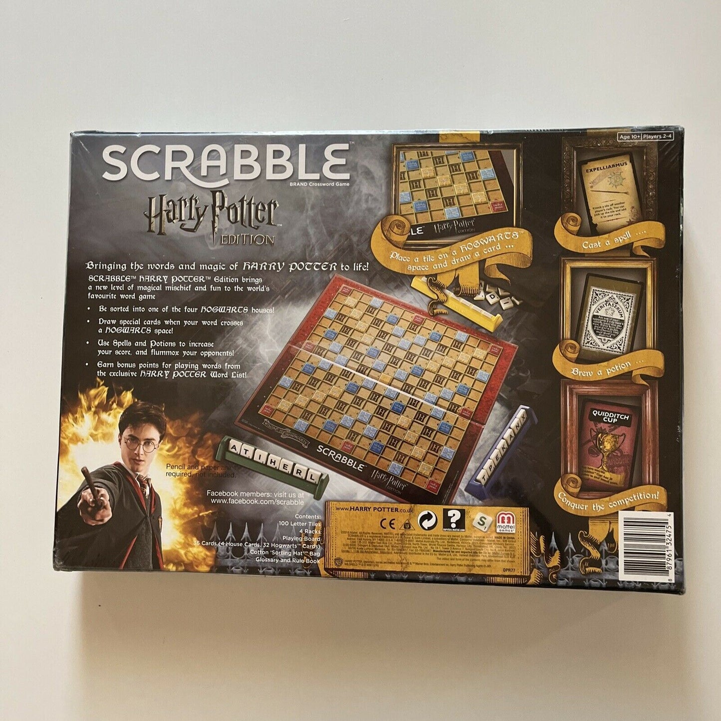 *New Sealed* SCRABBLE Harry Potter Edition Board Game