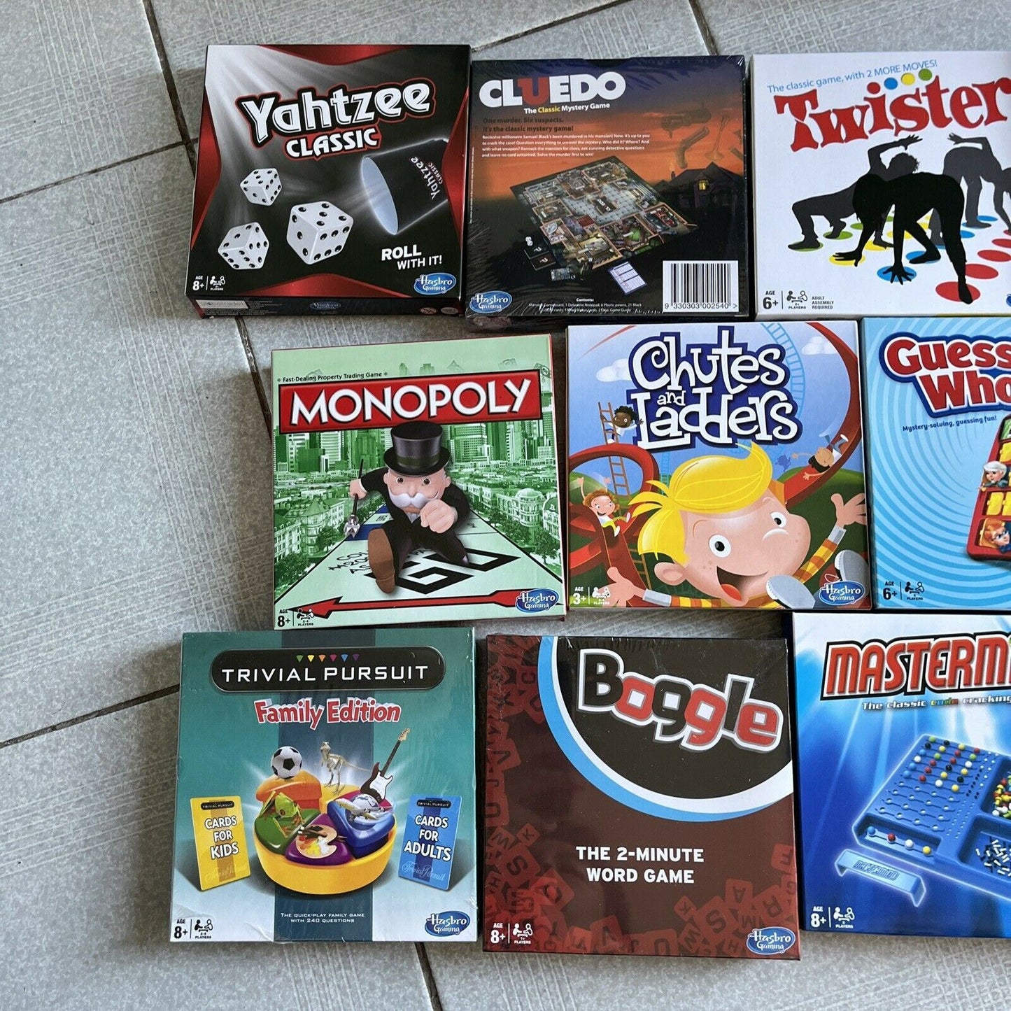 14x Hasbro Family Favourites Classic Mini Board Games