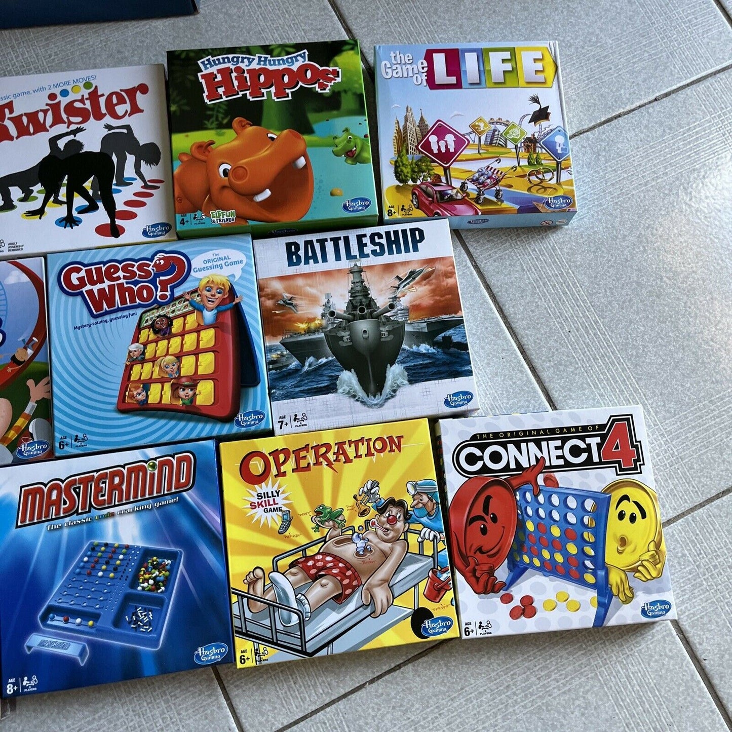 14x Hasbro Family Favourites Classic Mini Board Games