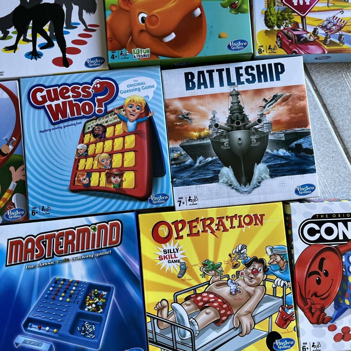 14x Hasbro Family Favourites Classic Mini Board Games