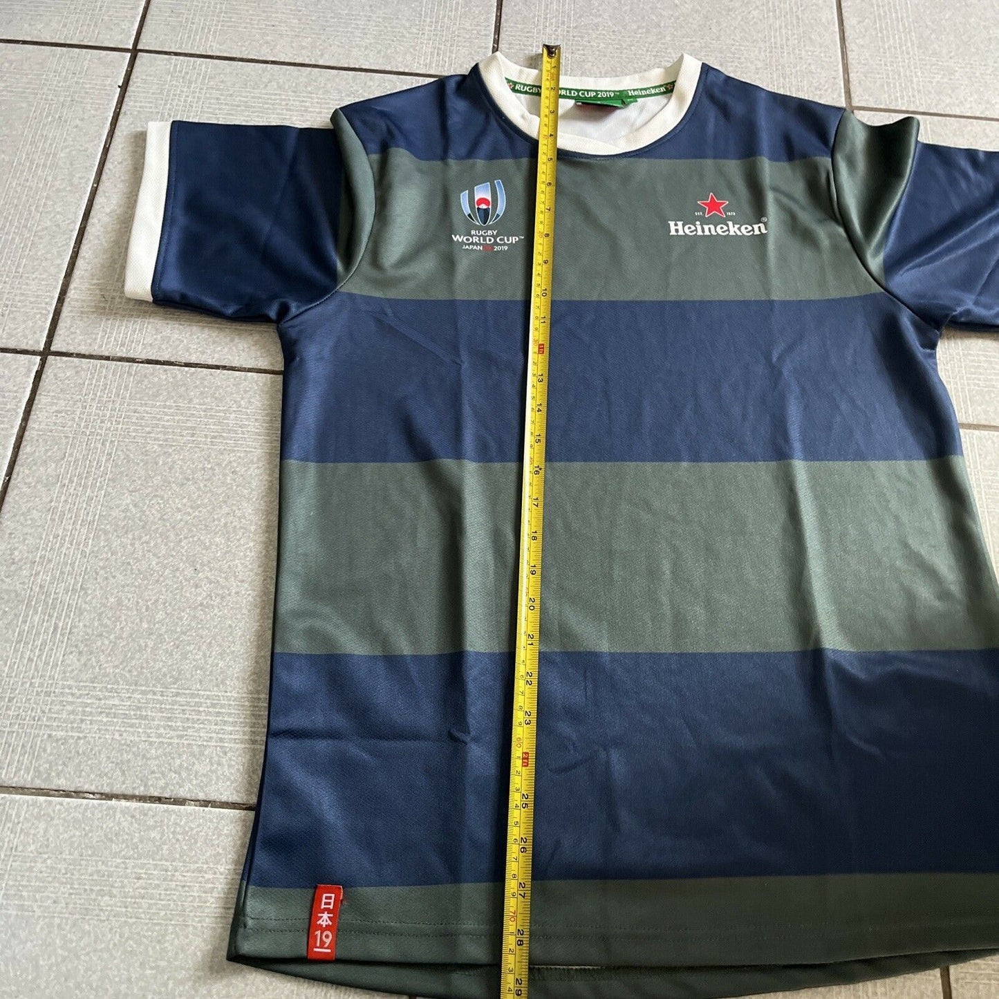 Rugby World Cup Japan 2019 Heineken Jersey Size Medium Size