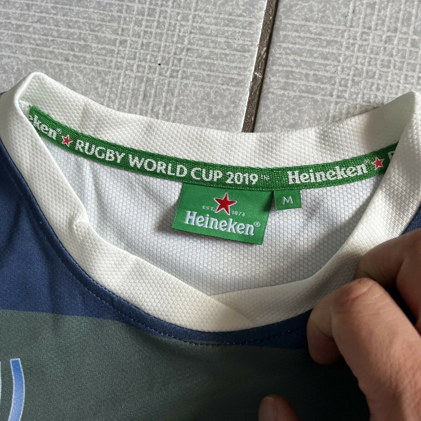 Rugby World Cup Japan 2019 Heineken Jersey Size Medium Size