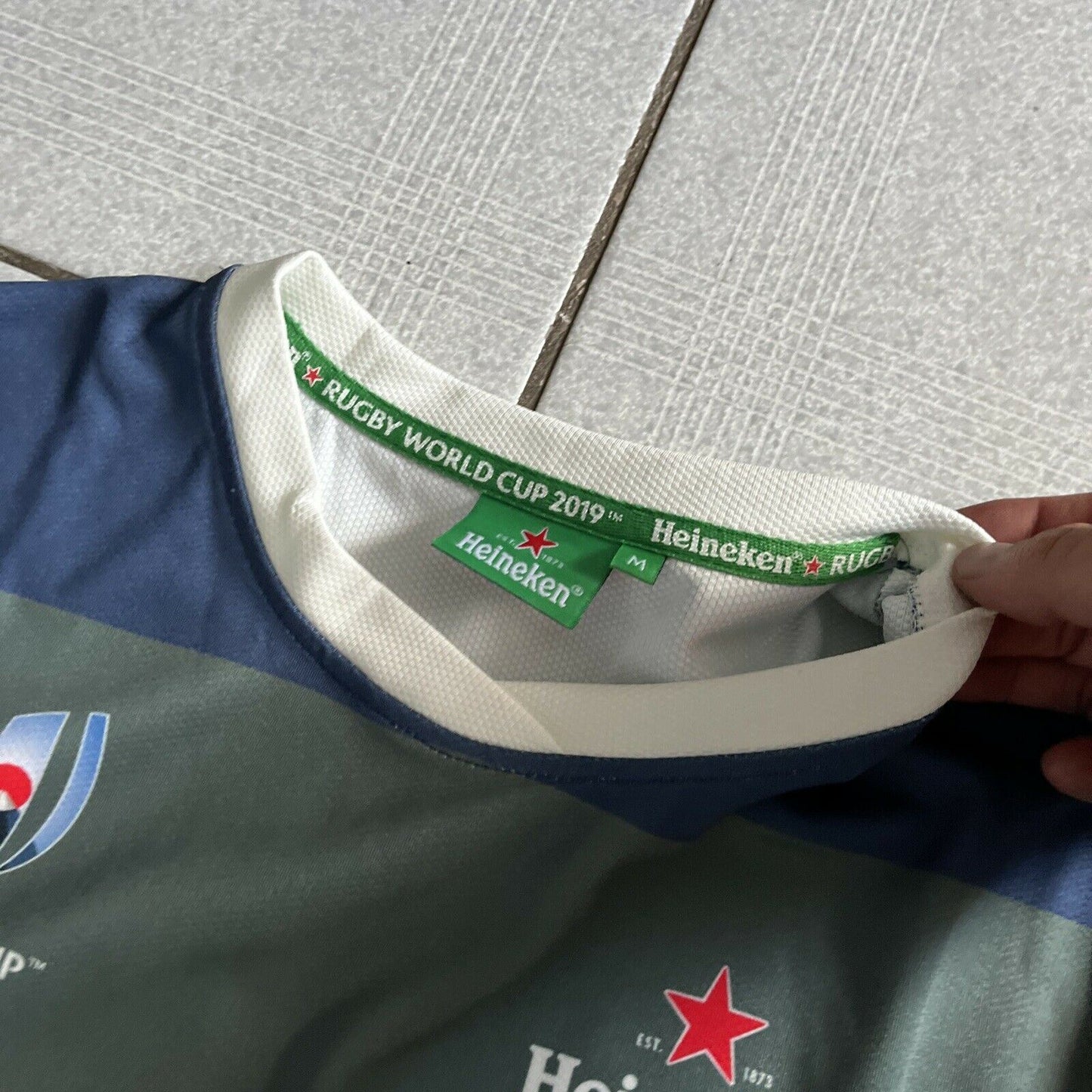 Rugby World Cup Japan 2019 Heineken Jersey Size Medium Size