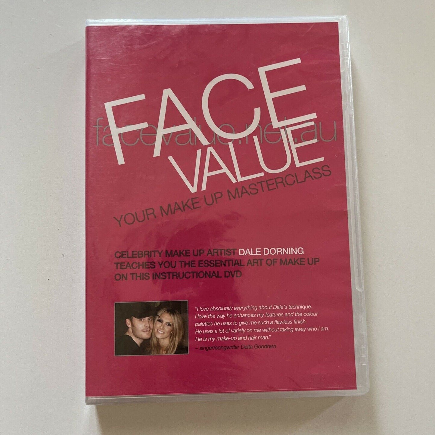 *New Sealed* Face Value - Your Makeup Masterclass - Dale Dorning (DVD, 2009)