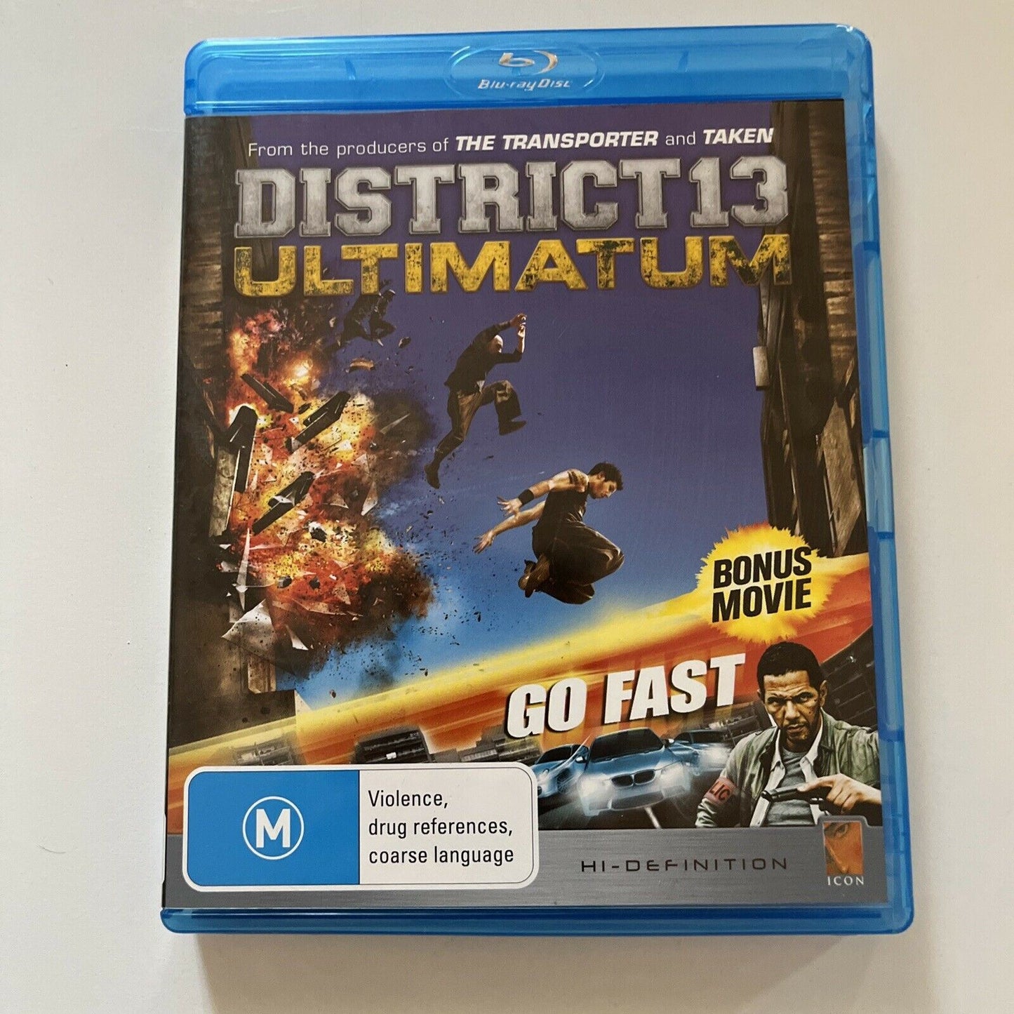 District 13 - Ultimatum / Go Fast (Blu-ray, 2009) All Regions