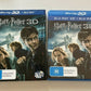 Harry Potter And The Deathly Hallows: Part 1 (Blu-ray 3D, 2010, 3-Disc) Region B