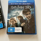 Harry Potter And The Deathly Hallows: Part 1 (Blu-ray 3D, 2010, 3-Disc) Region B
