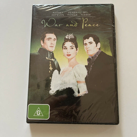 *New Sealed* War And Peace (DVD, 1956) Audrey Hepburn Region 4