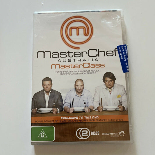 *New Sealed* MasterChef Australia - MasterClass: Series 2 (DVD, 2010) All Region