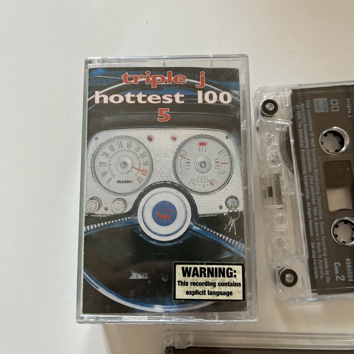 Triple J Hottest 100 - Volume 5 (Cassette Tape, 1998, 2-Tapes)