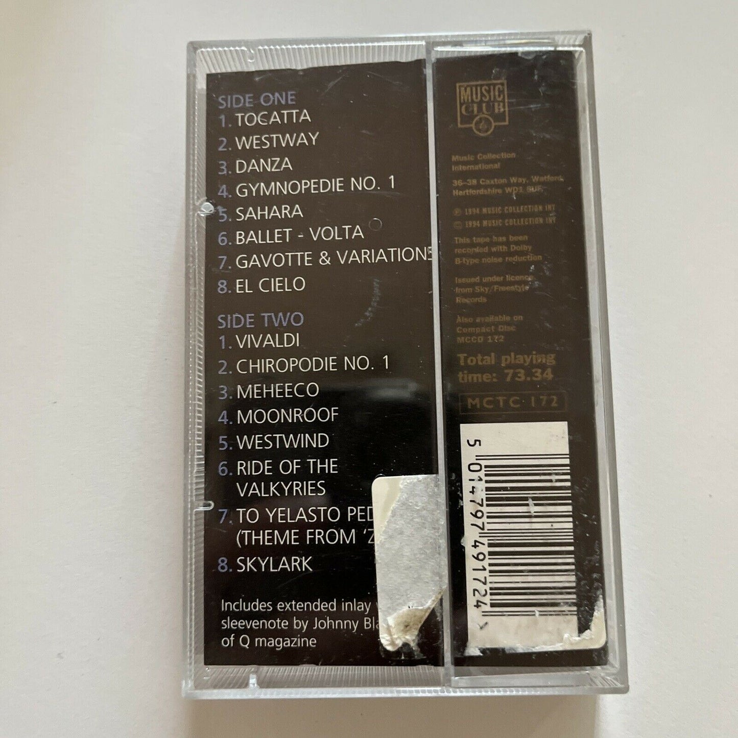 Sky - The Best Of Sky (Cassette Tape, 1994)