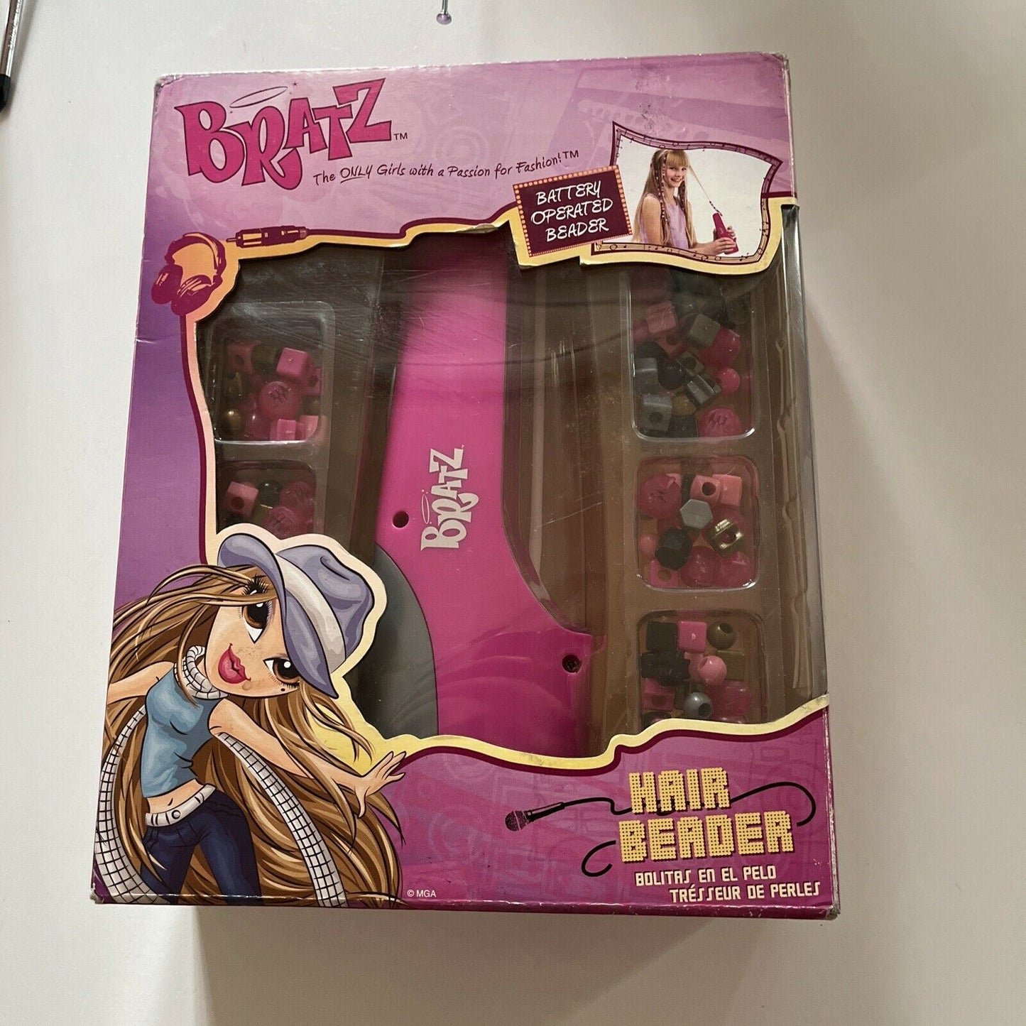 Bratz Hair Beader  2000's Toy Collectable Vintage Pink