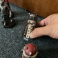 8x Doctor Who Action Figures 3-4": Cyber Controller, Dalek, Rassilon, Scarecrow.