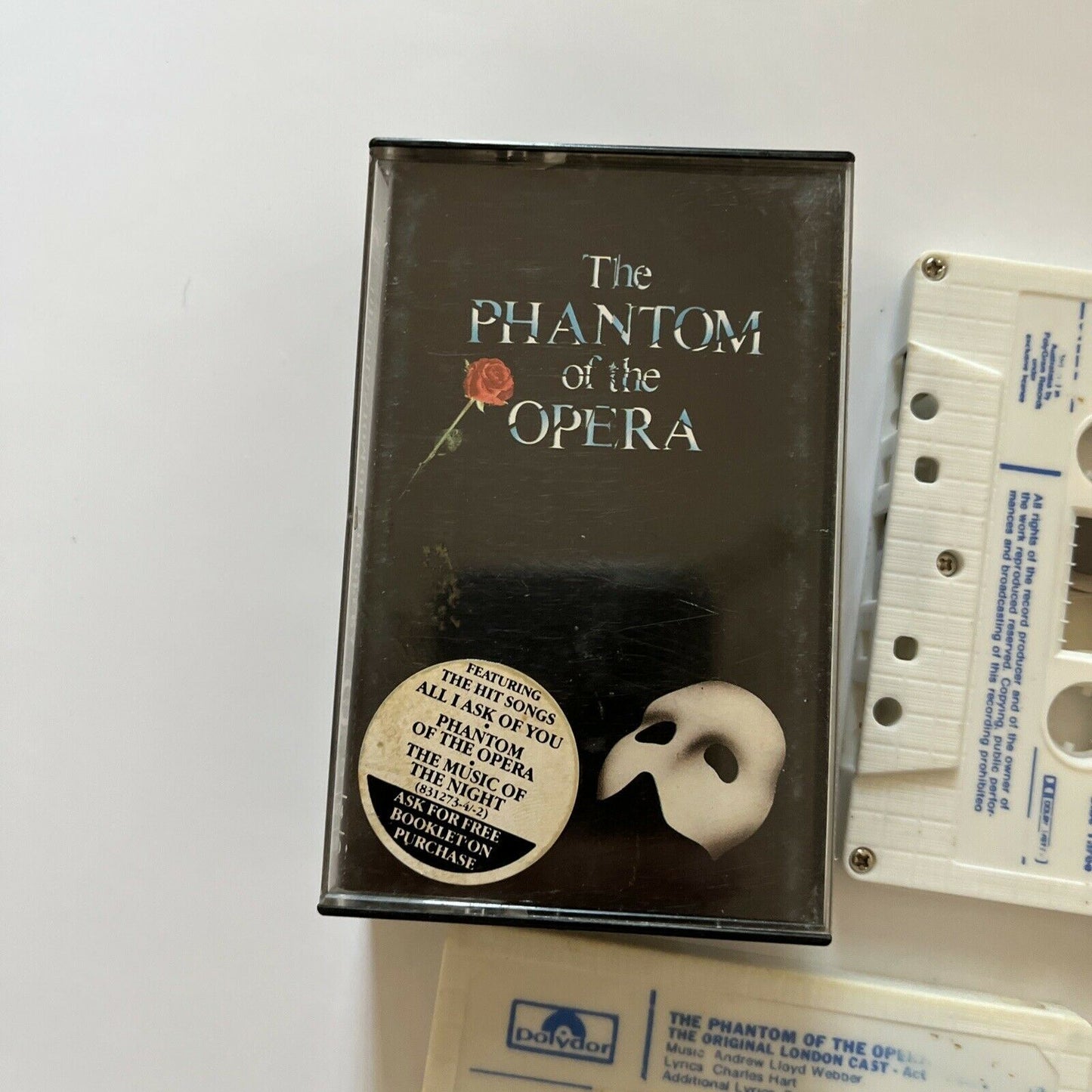 Phantom of the Opera by Andrew Lloyd Webber (Cassette Tape, 2001)