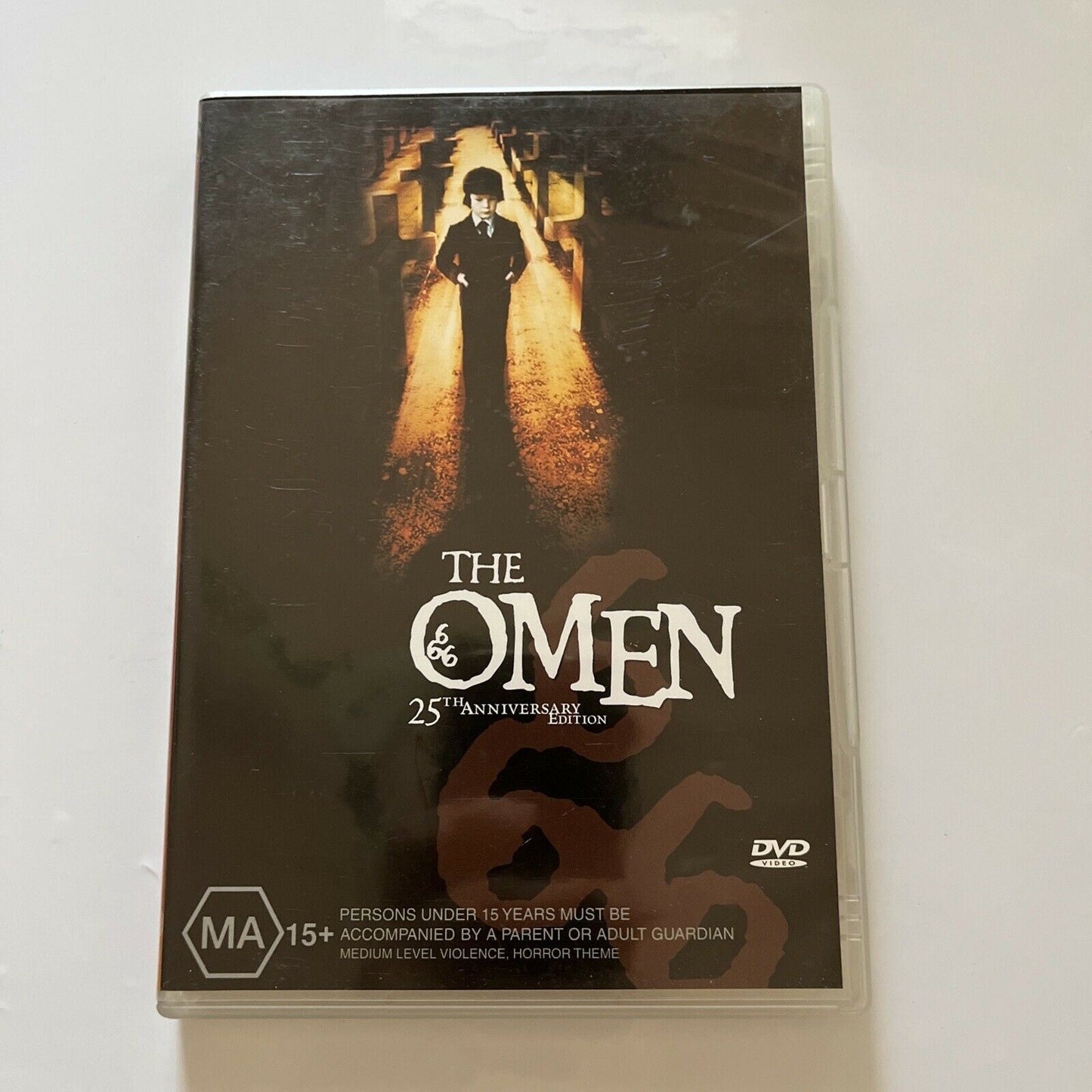 The Omen - 25th Anniversary Edition (DVD, 1976) Gregory Peck, Region 4