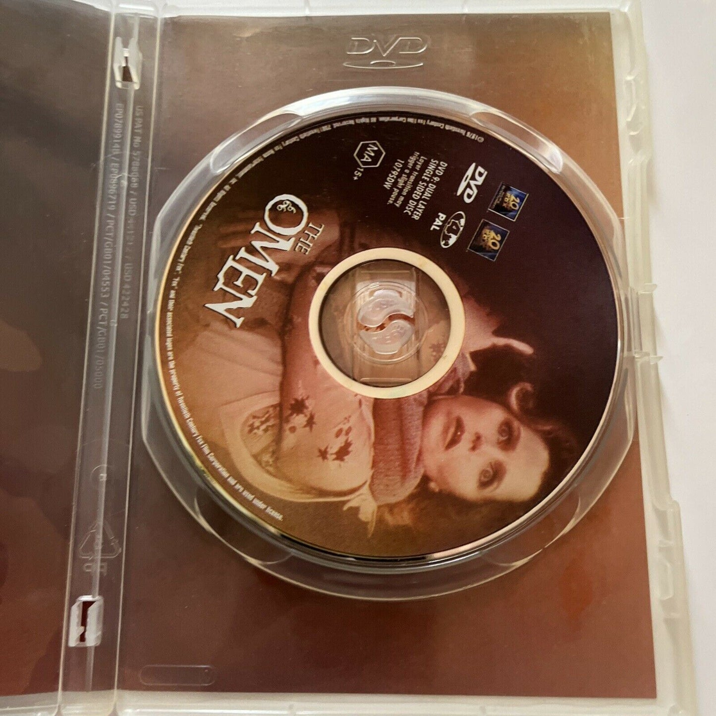 The Omen - 25th Anniversary Edition (DVD, 1976) Gregory Peck, Region 4