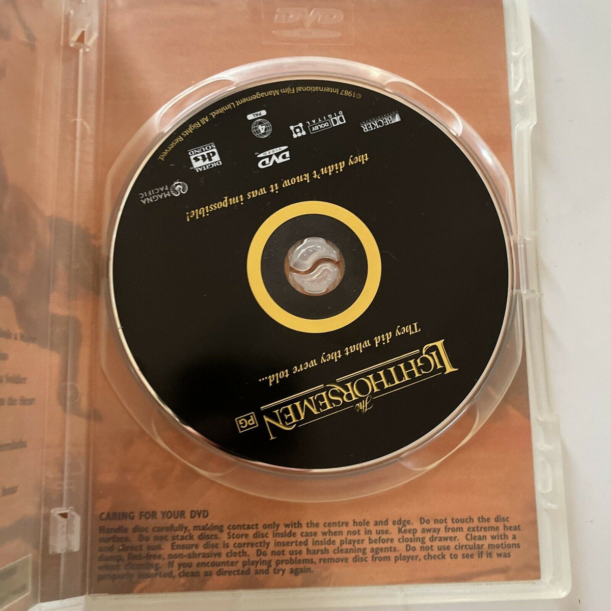 The Lighthorsemen (DVD, 1988) Jon Blake, Peter Phelps, Tony Bonner, Region 4