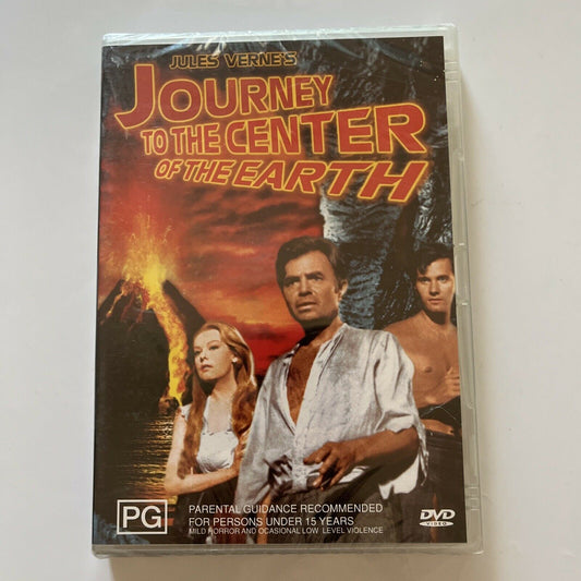 *New Sealed* Jules Verne's: Journey To The Center Of The Earth (DVD, 1959)
