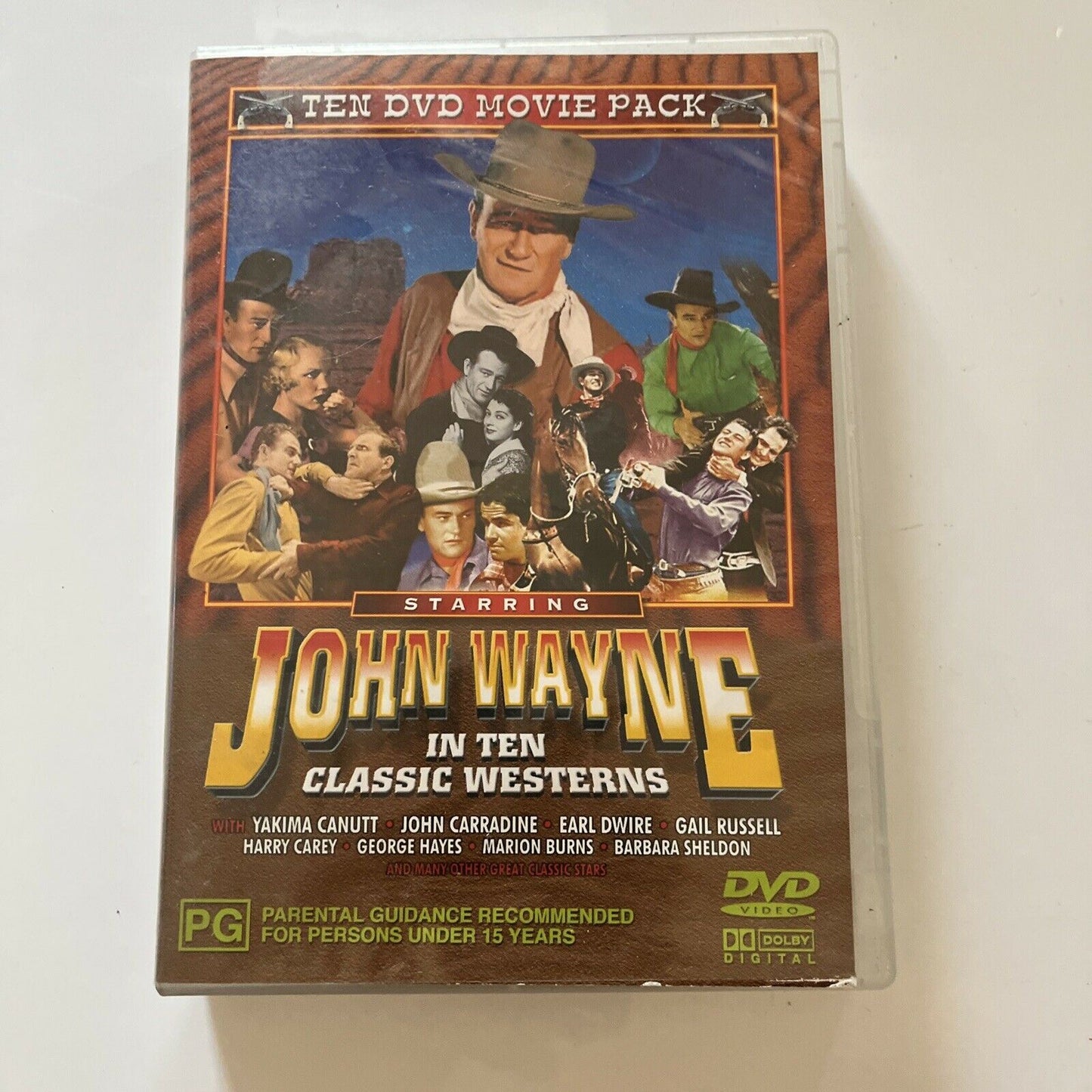 John Wayne in 10 Classic Westerns (DVD, 4-Disc) All Regions