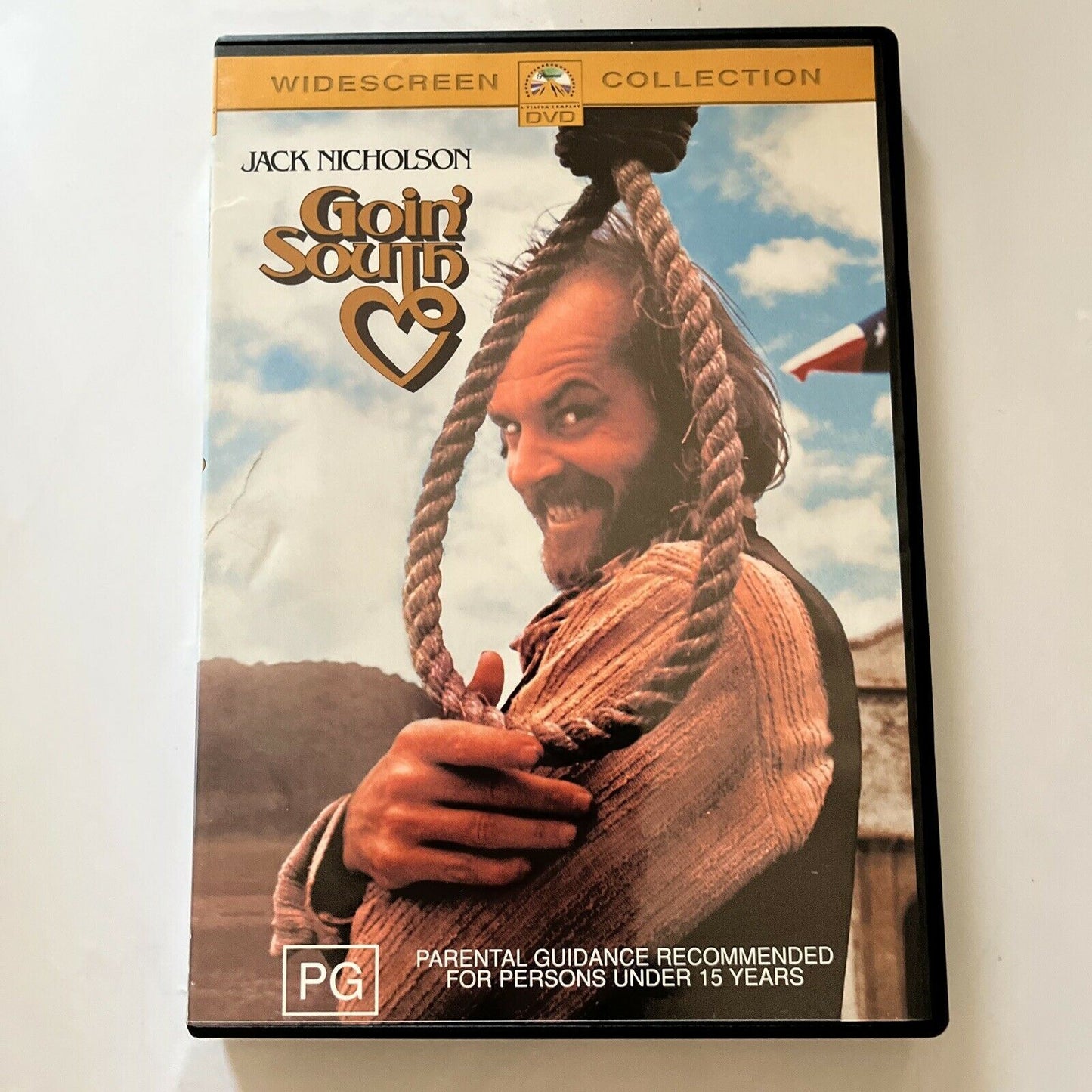 Goin' South (DVD, 1978) Jack Nicholson, Mary Steenburgen, Region 4