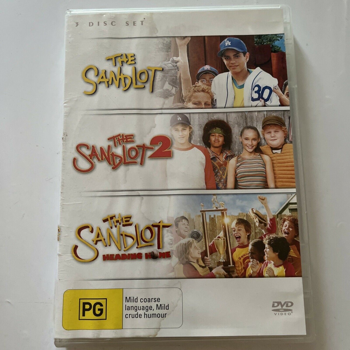 Sandlot / Sandlot 2 / Sandlot - Heading Home (DVD, 2007, 3-Disc) Region 4