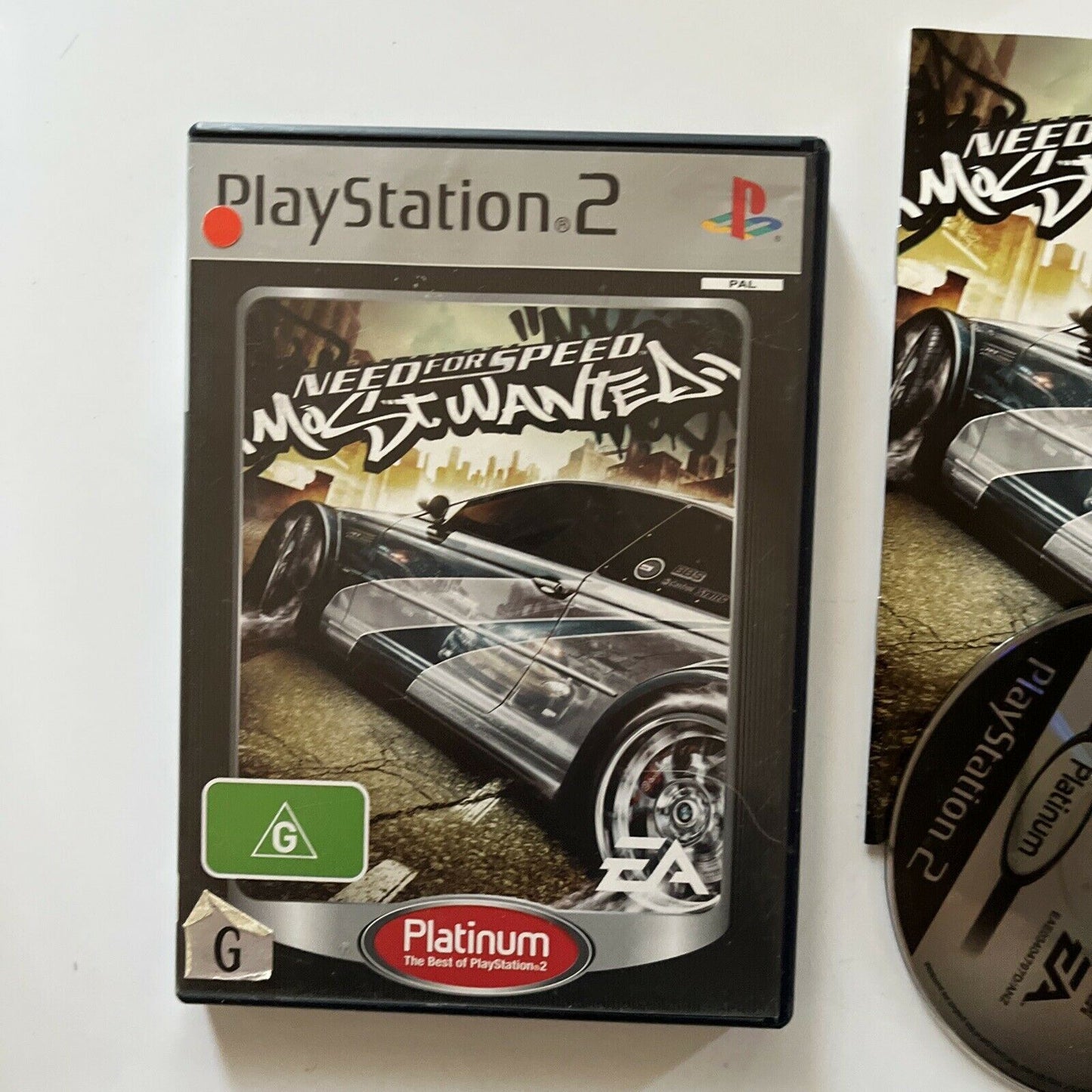 Need for Speed : Most Wanted - Sony PlayStation 2 PS2 Game with Manual