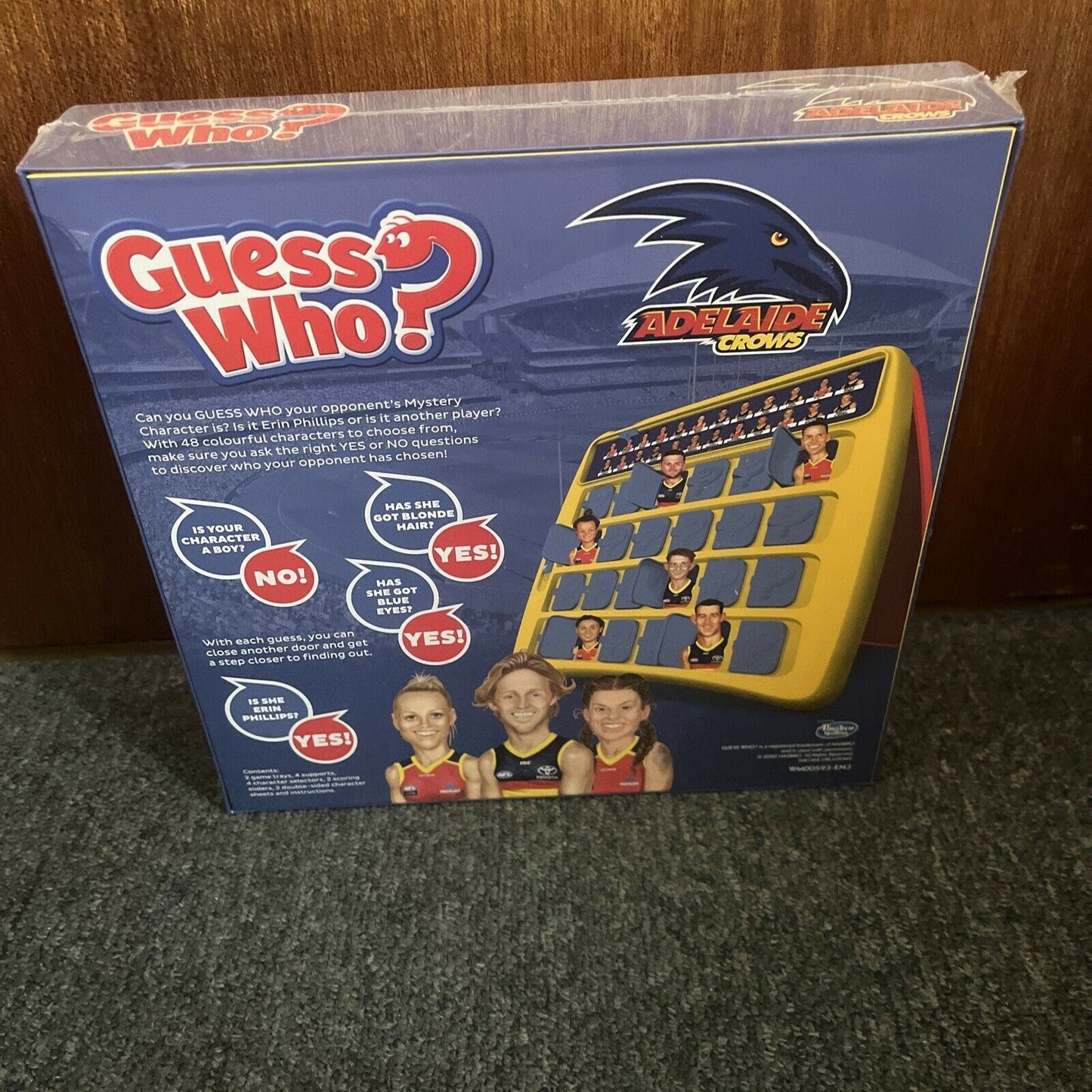 *New Sealed* Guess Who Board Game - PORT ADELAIDE AFL GAME 2020 Limited Edition