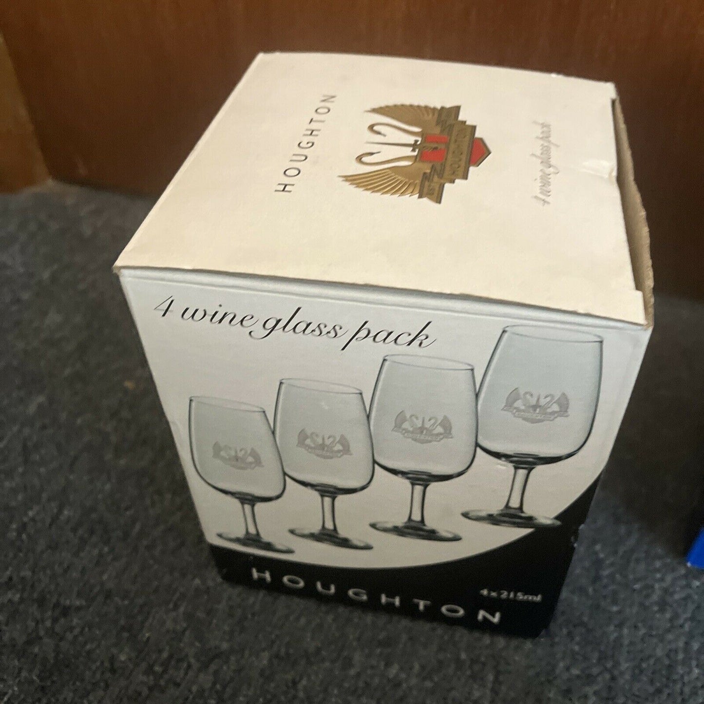 *New* 2x Houghton 4 Wine Glass Pack - Made In France