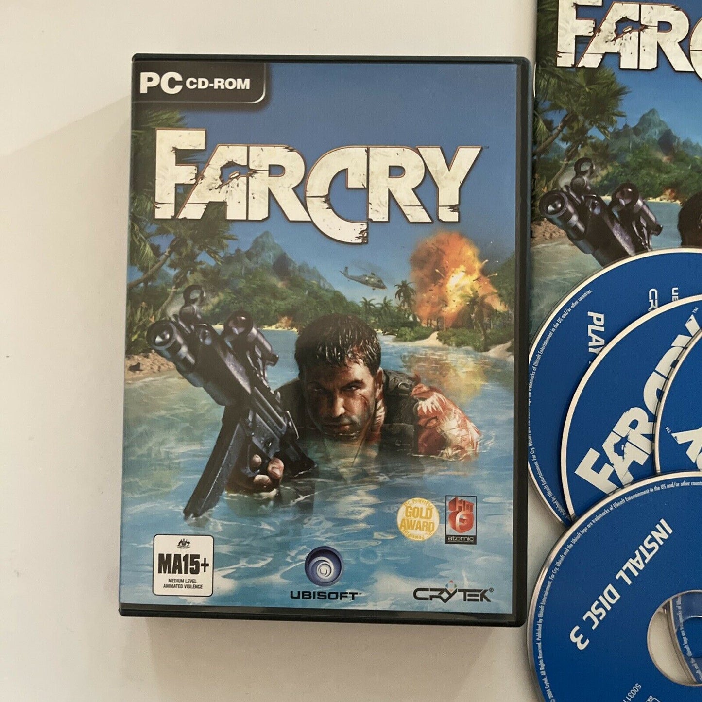 FARCRY PC CD-ROM Complete With Manual 5 Discs Included