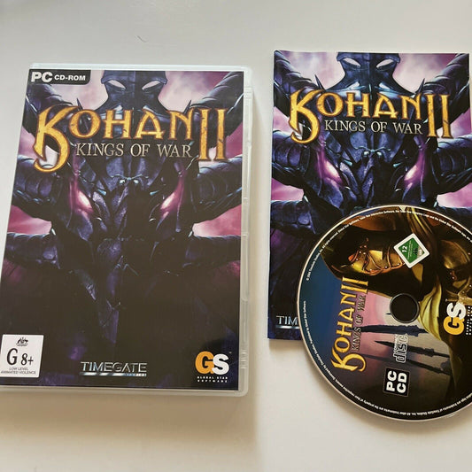 Kohan II - Kings Of War PC CDROM With Manual