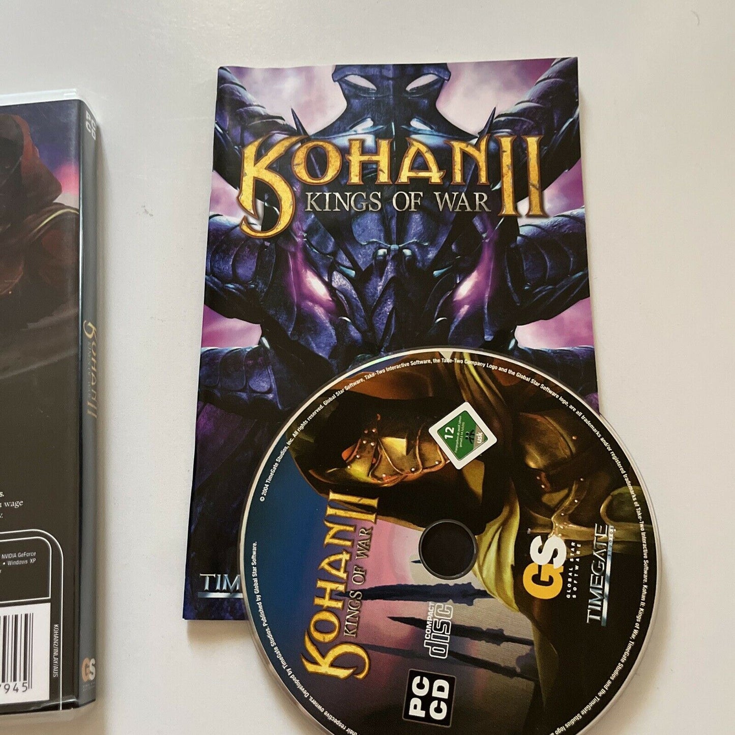 Kohan II - Kings Of War PC CDROM With Manual