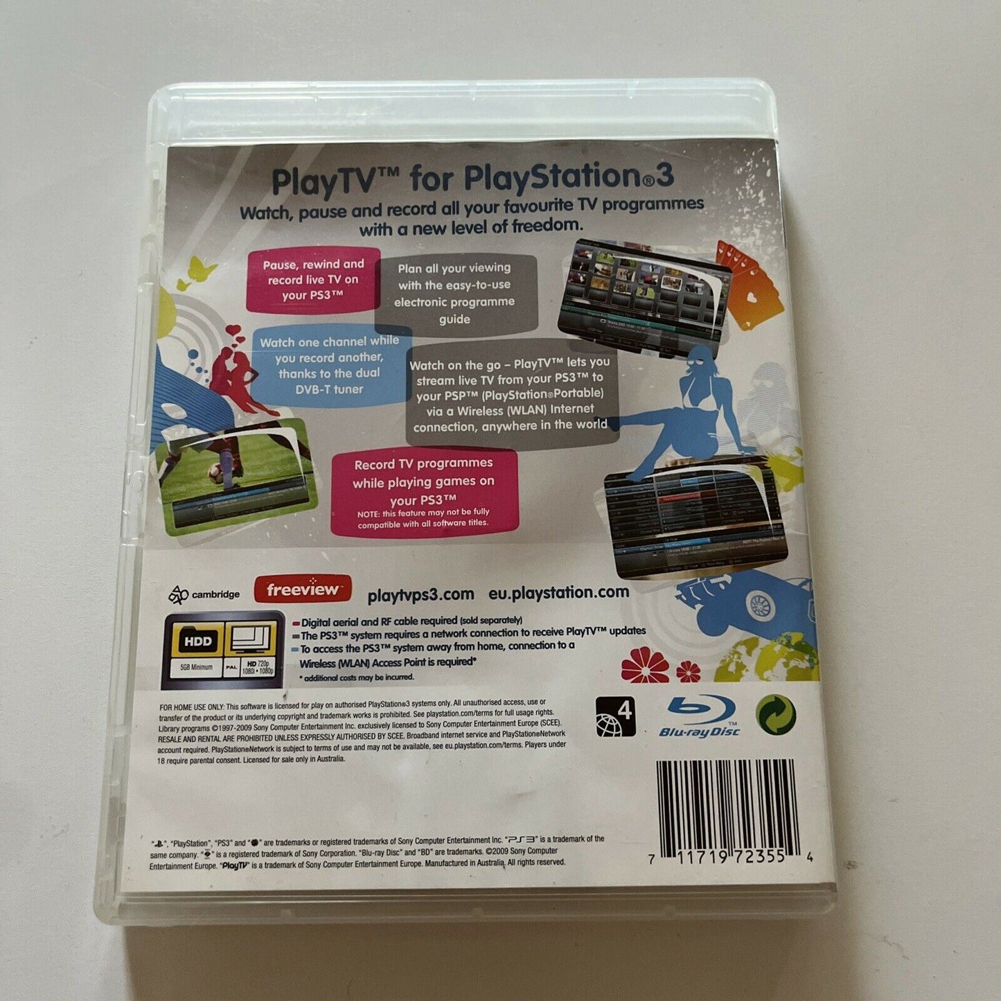 PlayTV - Playstation PS3 Disc