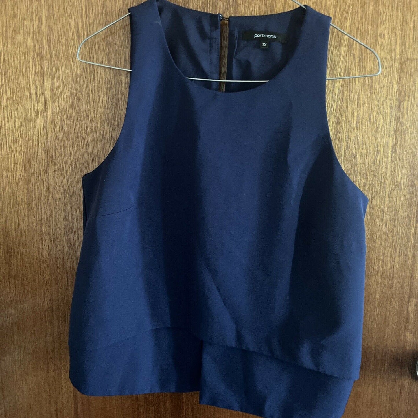 Portmans  Woman’s Top - size 12 Navy Blue