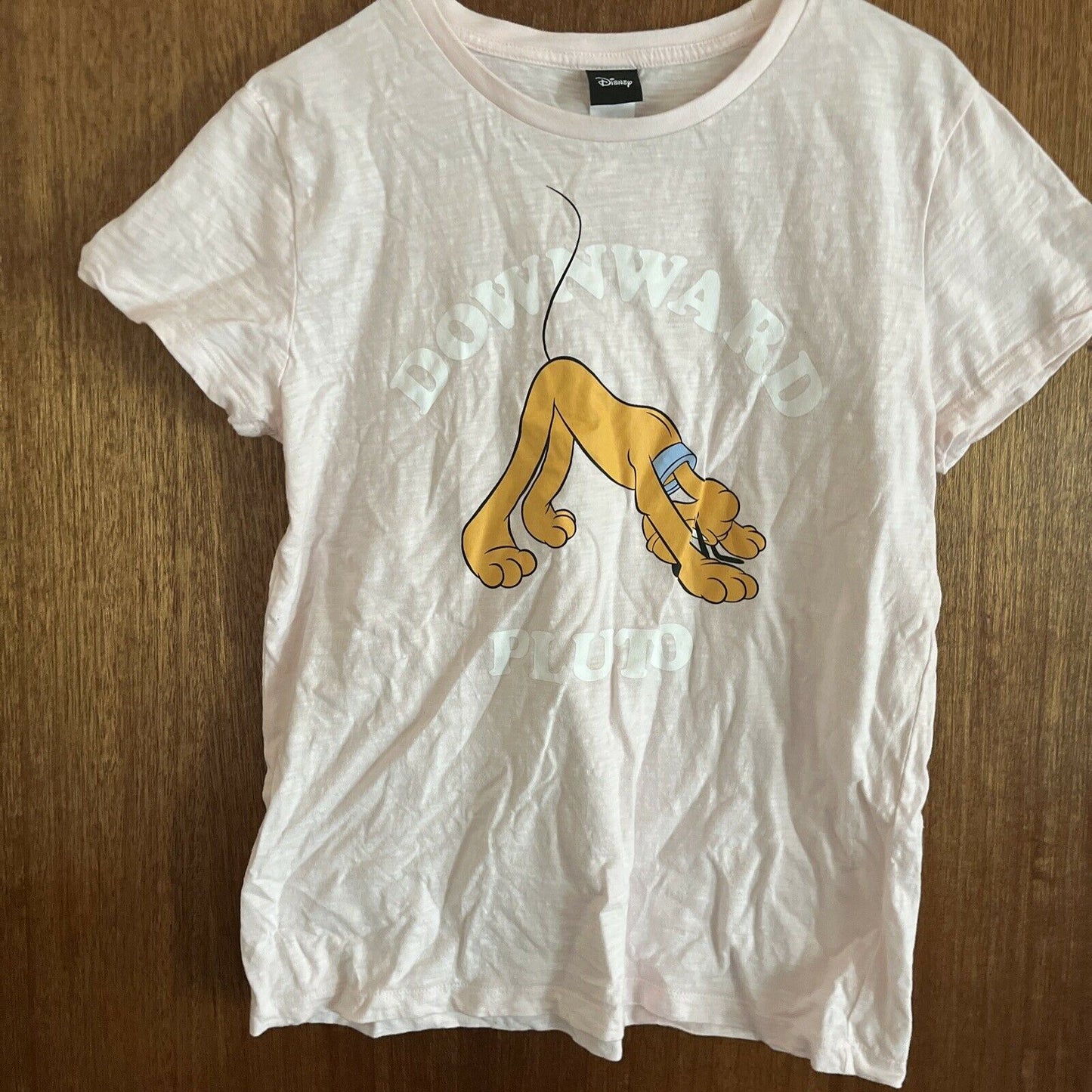 Disney Pluto - Downward Pluto T-Shirt Medium Size