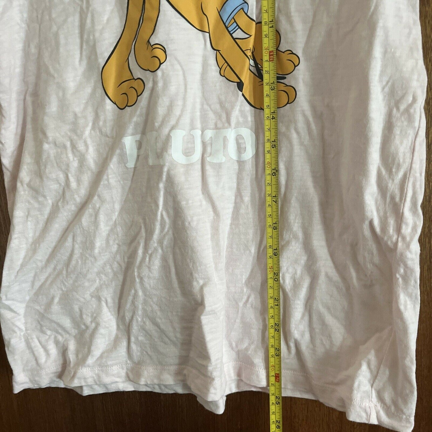 Disney Pluto - Downward Pluto T-Shirt Medium Size
